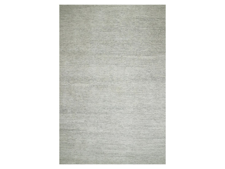 15'0" x 19'11" New Hand Knotted Ivory Wool Rectangle Oriental Rug - MOA10276004