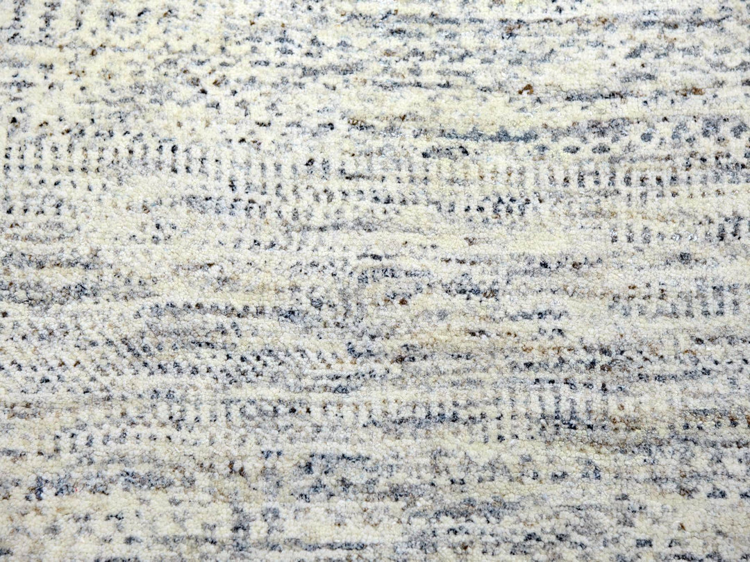 15'0" x 19'11" New Hand Knotted Ivory Wool Rectangle Oriental Rug - MOA10276004