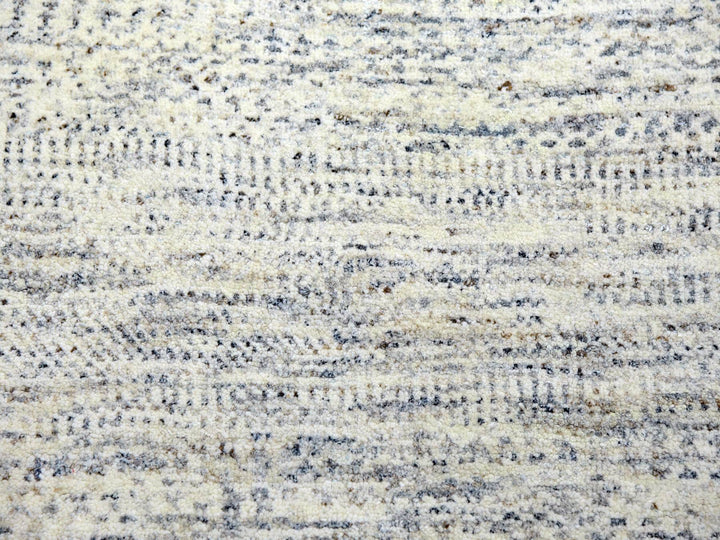 15'0" x 19'11" New Hand Knotted Ivory Wool Rectangle Oriental Rug - MOA10276004