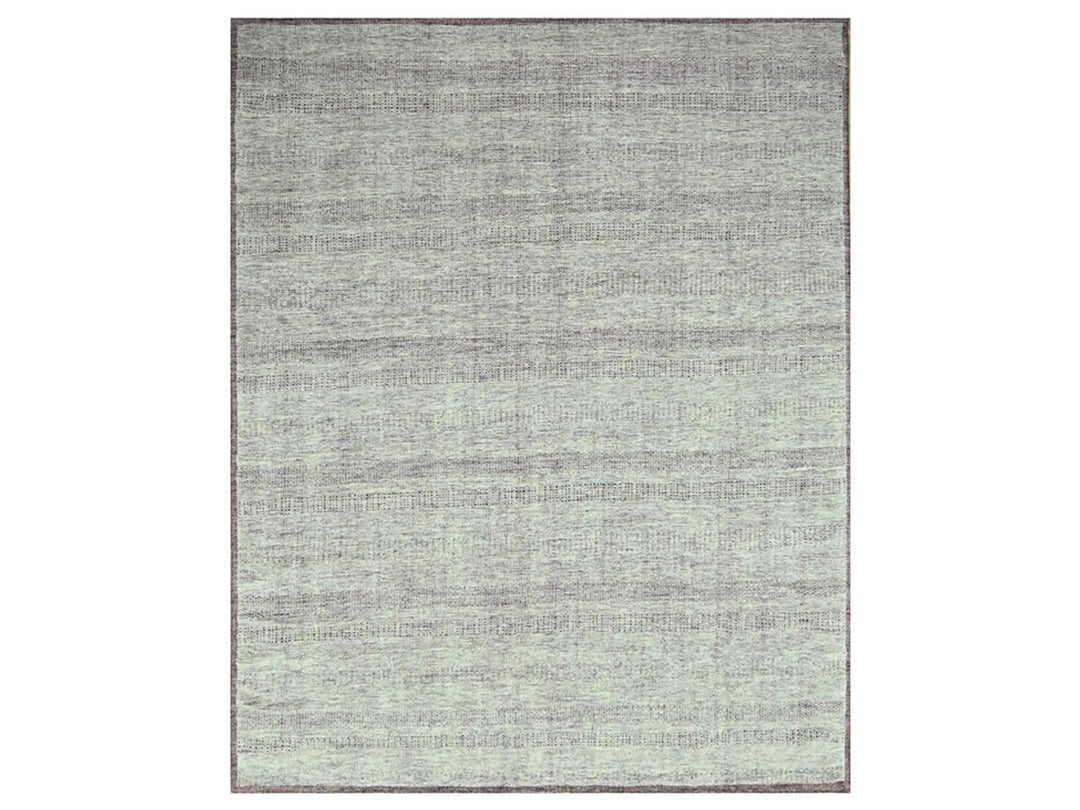 11'10" x 14'10" New Hand Knotted Red Wool Rectangle Oriental Rug - MOA10276691