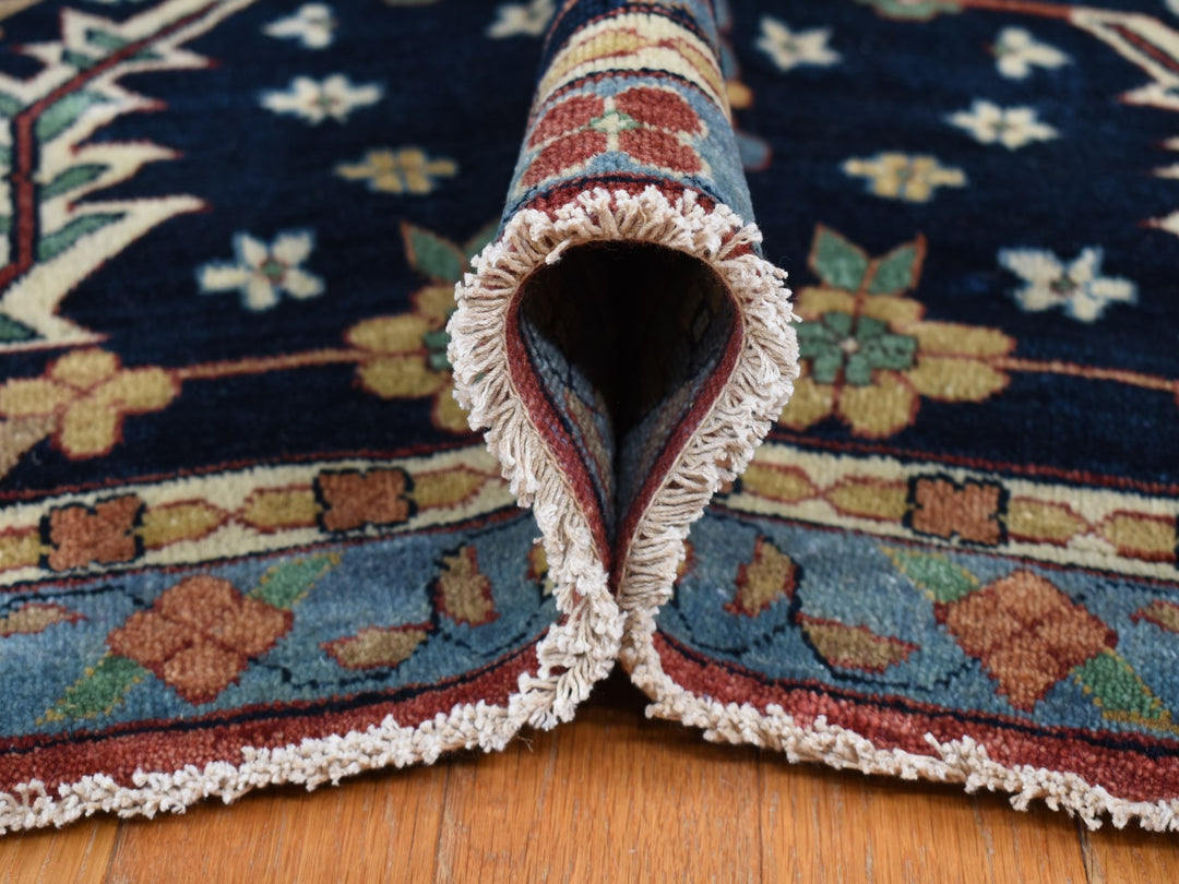 12'0" x 17'8" New Hand Knotted Red Wool Rectangle Oriental Rug - MOA10278009