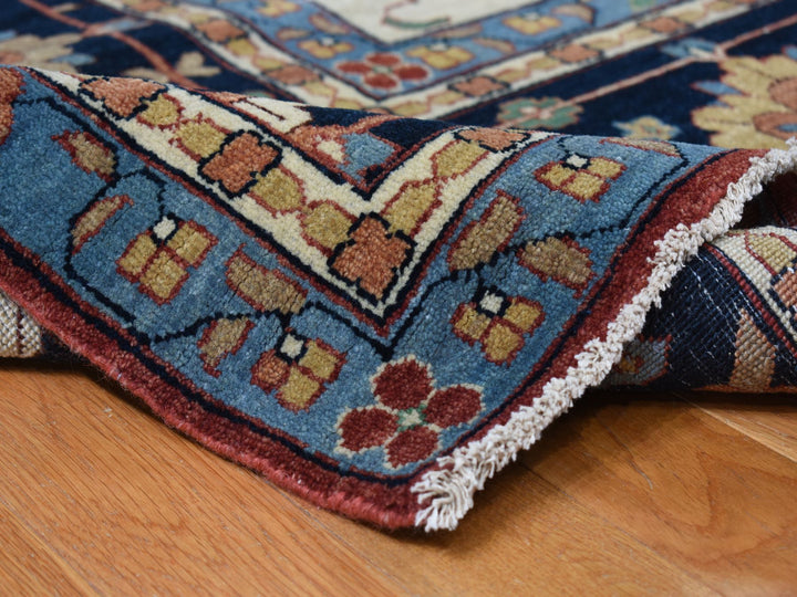 12'0" x 17'8" New Hand Knotted Red Wool Rectangle Oriental Rug - MOA10278009