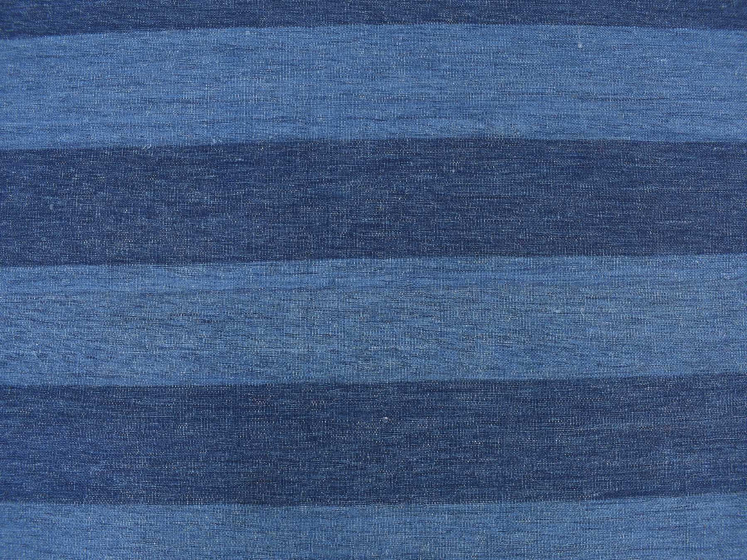 6'0" x 9'0" New Hand Woven Blue Cotton Rectangle Oriental Rug - MOA10278159