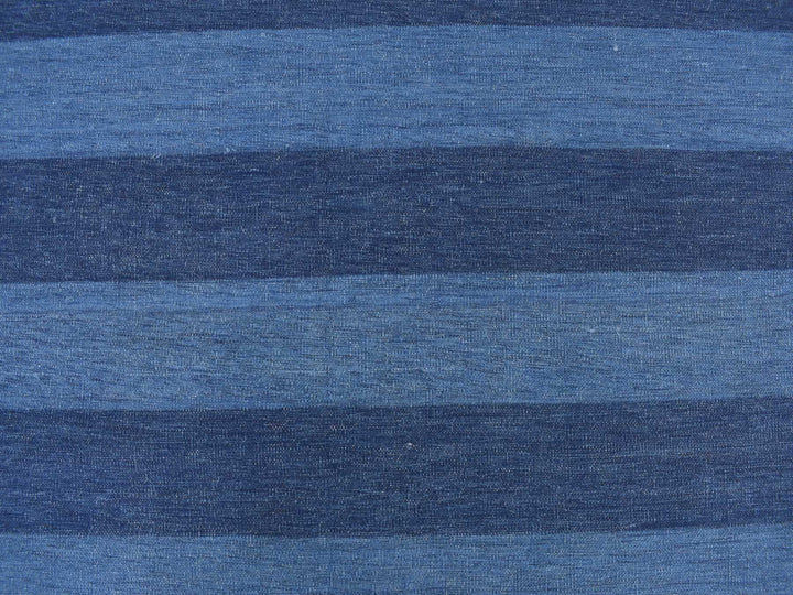 6'0" x 9'3" New Hand Woven Blue Cotton Rectangle Oriental Rug - MOA10278160