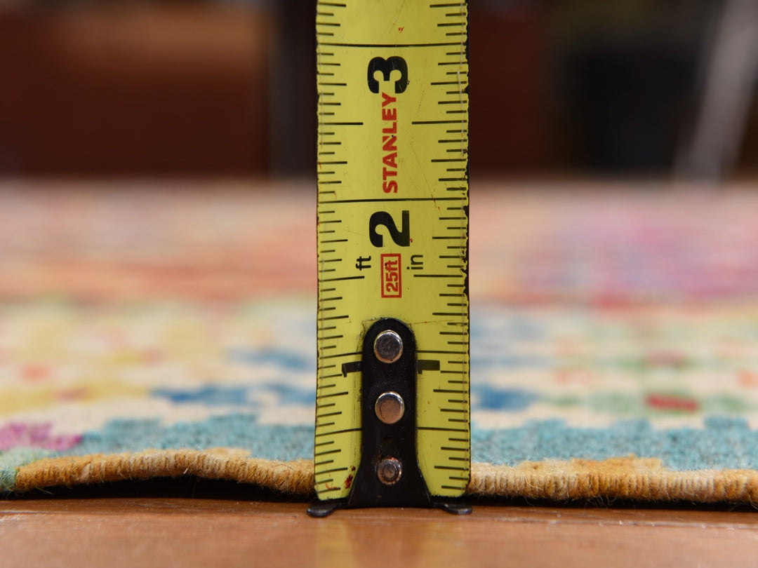 8'6" x 11'0" New Hand Woven Red Wool Rectangle Oriental Rug - MOA10278344