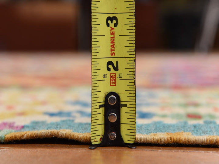 8'6" x 11'0" New Hand Woven Red Wool Rectangle Oriental Rug - MOA10278344