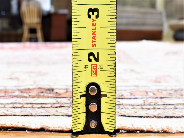 12'0" x 18'4" New Hand Knotted Red Silk & Cotton Blend Rectangle Oriental Rug - MOA10280231