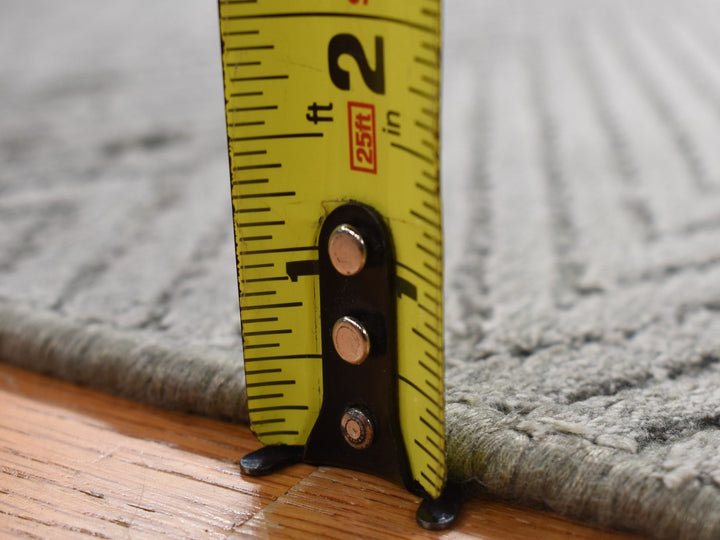 2'0" x 3'1" New Hand Loomed Beige Silk Rectangle Oriental Rug - MOA10280373