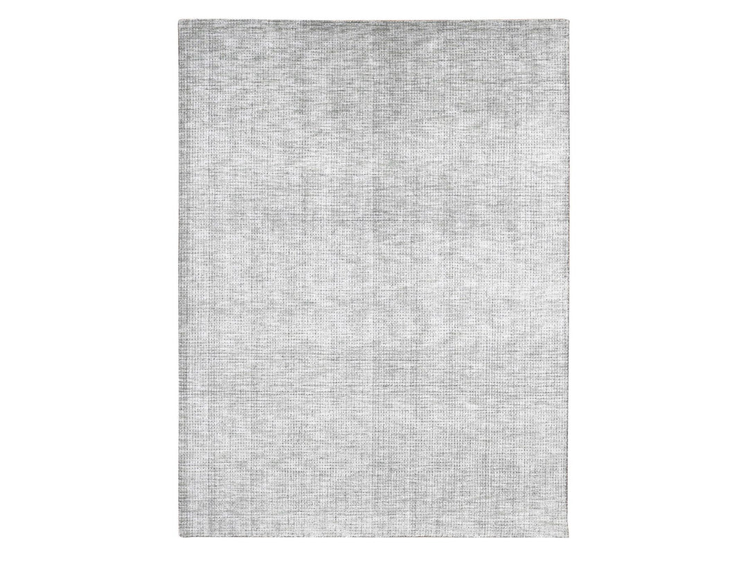 9'1" x 12'1" New Hand Loomed Green Wool & Silk Rectangle Oriental Rug - MOA10280812