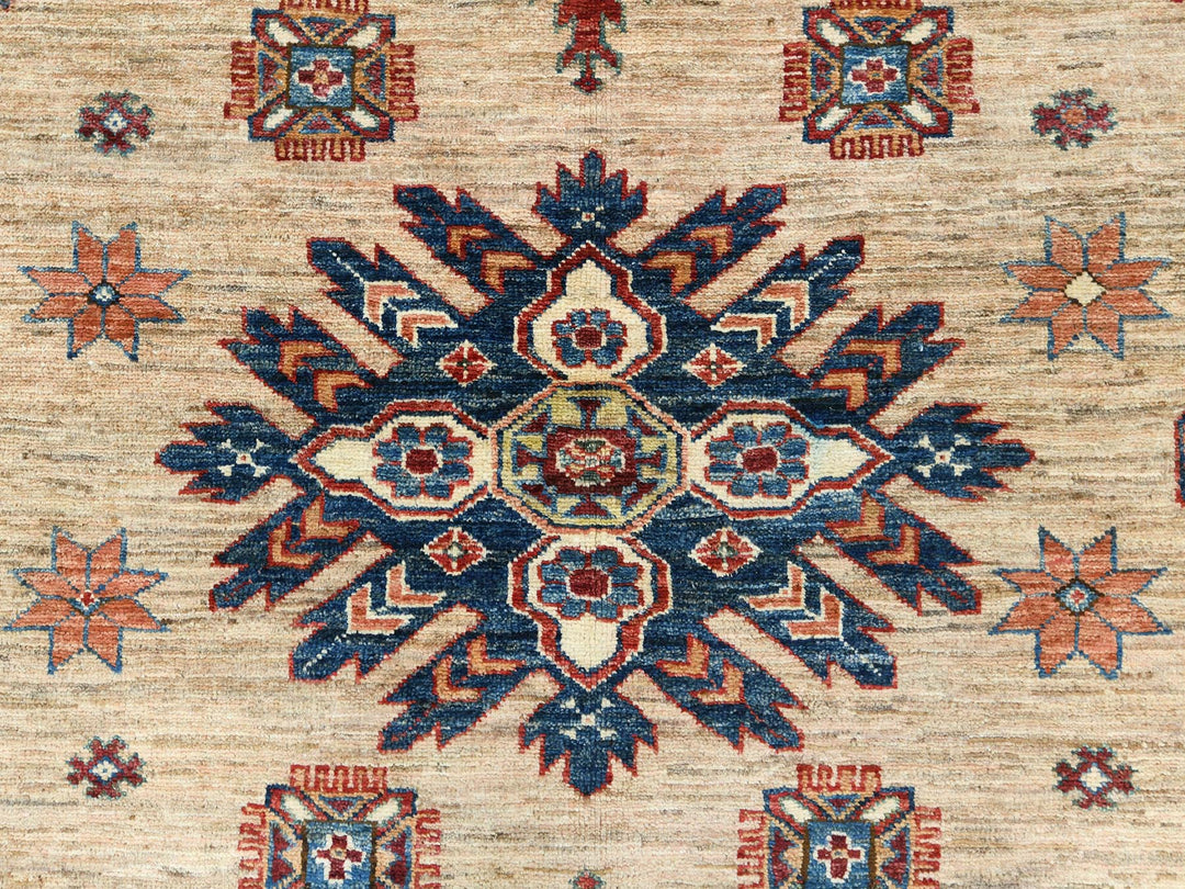 9'0" x 12'0" New Hand Knotted Brown Wool Rectangle Oriental Rug - MOA10282326