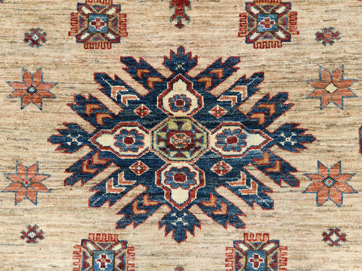 9'0" x 12'0" New Hand Knotted Brown Wool Rectangle Oriental Rug - MOA10282326