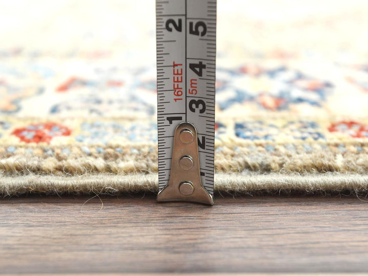 2'10" x 8'3" New Hand Knotted Brown Wool Runner Oriental Rug - MOA10282736