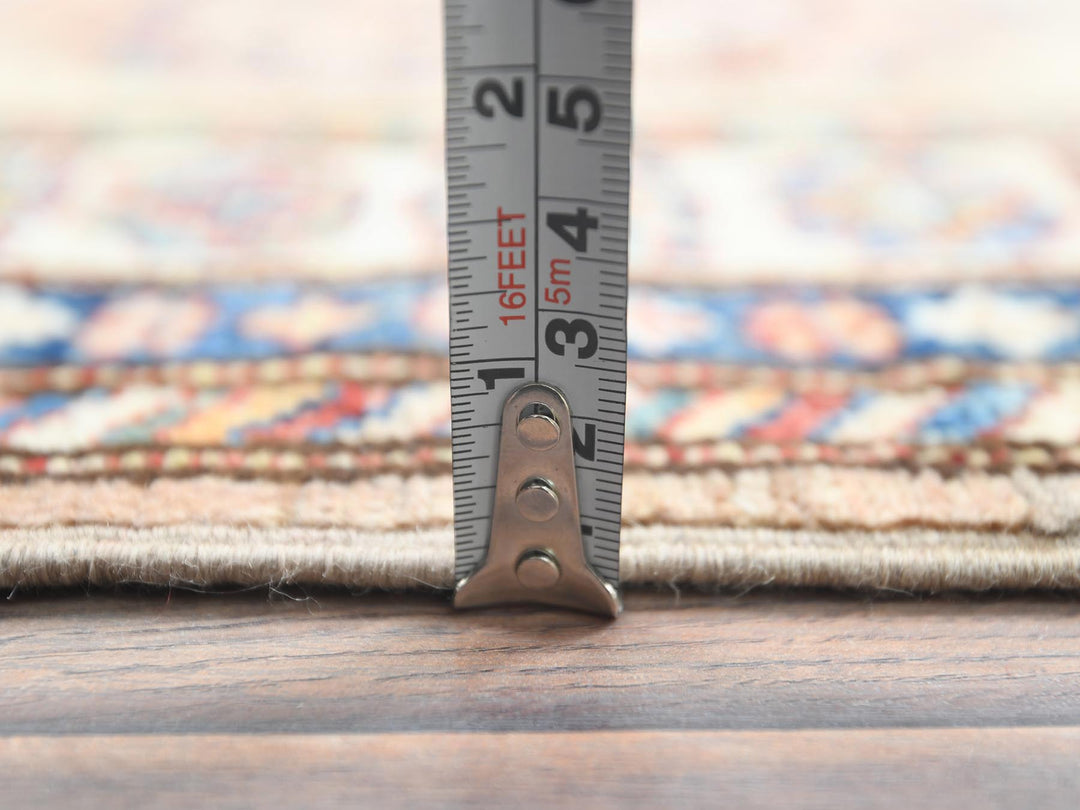 3'0" x 13'6" New Hand Knotted Brown Wool Runner Oriental Rug - MOA10282911