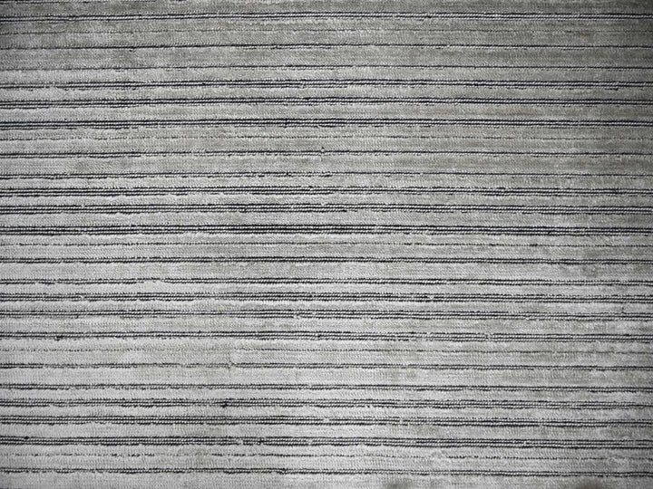 10'0" x 14'0" New Hand Loomed Brown Wool & Silk Rectangle Oriental Rug - MOA10284165