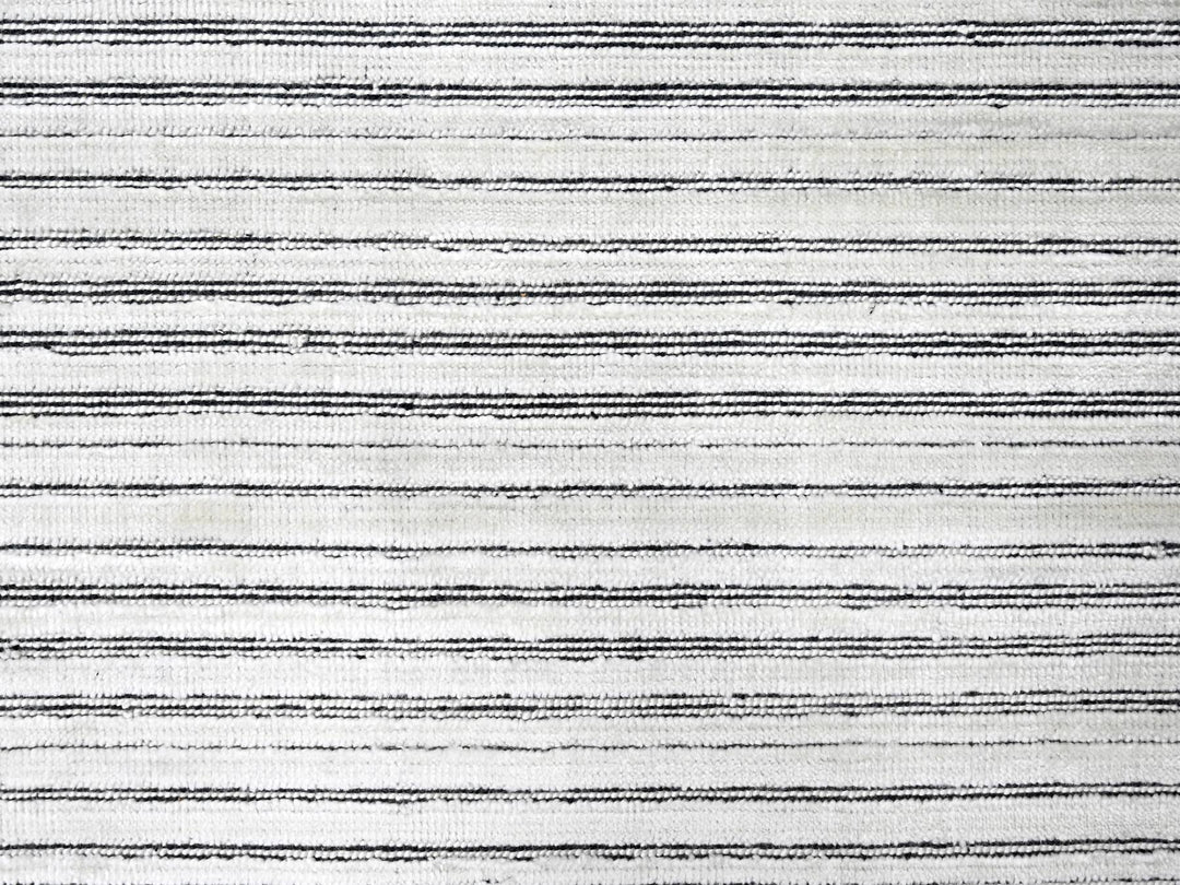 14'0" x 16'0" New Hand Loomed Ivory Wool & Silk Rectangle Oriental Rug - MOA10284456