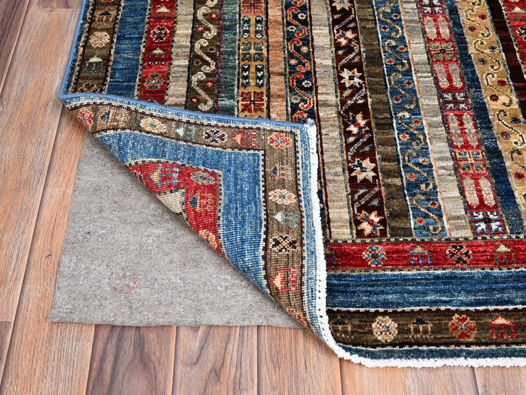 2'10" x 9'9" New Hand Knotted Ivory Wool Runner Oriental Rug - MOA10286486