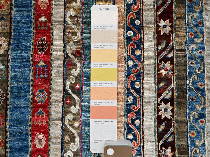 2'10" x 9'9" New Hand Knotted Ivory Wool Runner Oriental Rug - MOA10286486