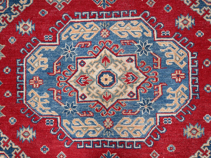 9'2" x 11'6" New Hand Knotted Red Wool Rectangle Oriental Rug - MOA10286767