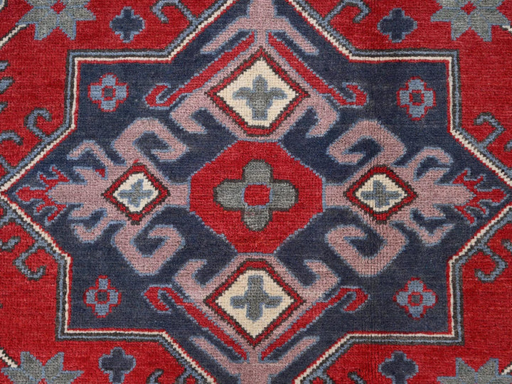 8'10" x 11'8" New Hand Knotted Ivory Wool Rectangle Oriental Rug - MOA10286769