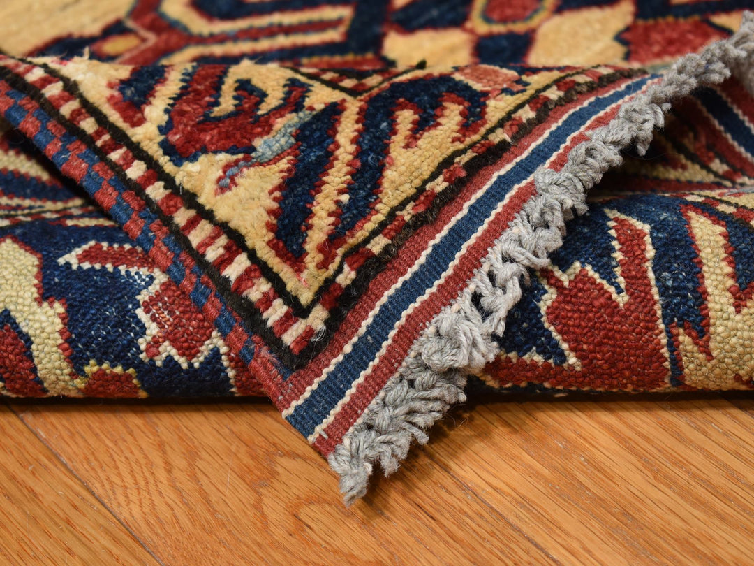 15'9" x 19'10" New Hand Knotted Red Wool Rectangle Oriental Rug - MOA10287978