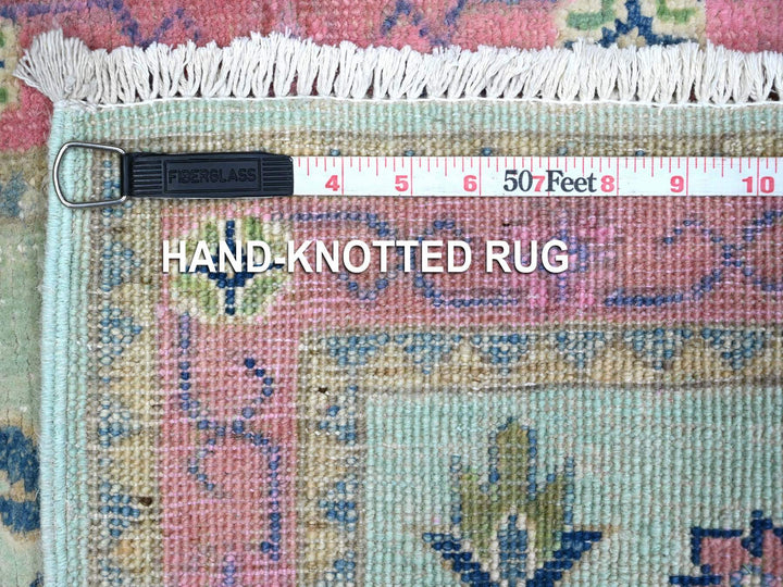 2'0" x 2'9" New Hand Knotted Blue Wool Rectangle Oriental Rug - MOA10289248