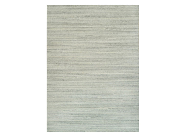 10'1" x 14'0" New Hand Loomed Ivory Wool Rectangle Oriental Rug - MOA10290125