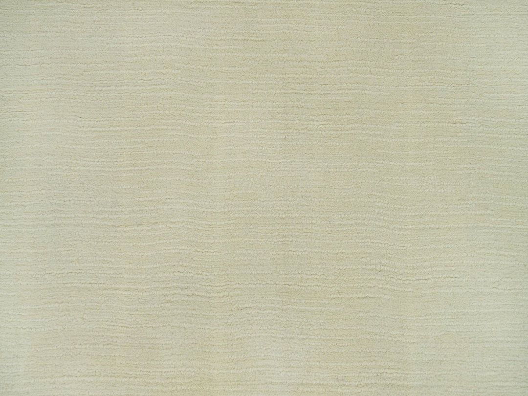 2'0" x 3'0" New Hand Loomed Ivory Wool and Plant based Silk Rectangle Oriental Rug - MOA10290174