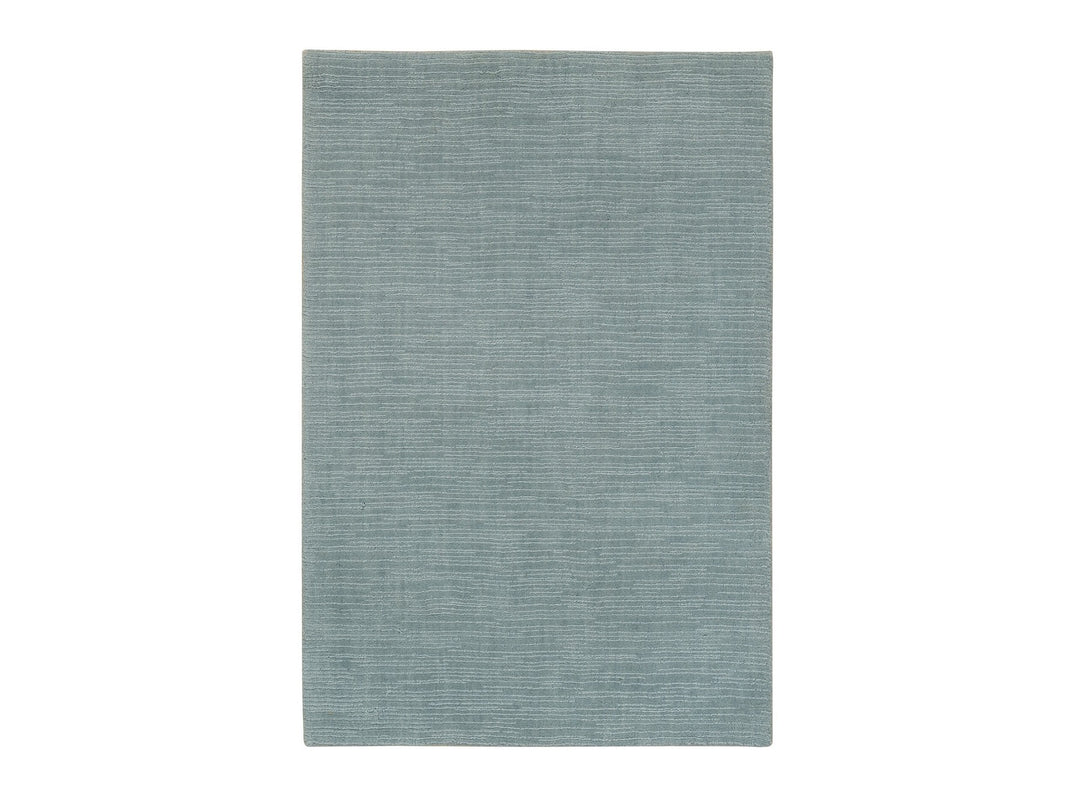 2'0" x 3'1" New Hand Loomed Grey Wool and Plant based Silk Rectangle Oriental Rug - MOA10290175