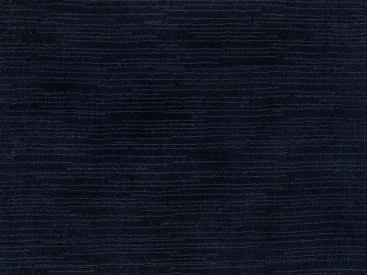 2'0" x 3'1" New Hand Loomed Blue Wool and Plant based Silk Rectangle Oriental Rug - MOA10290176