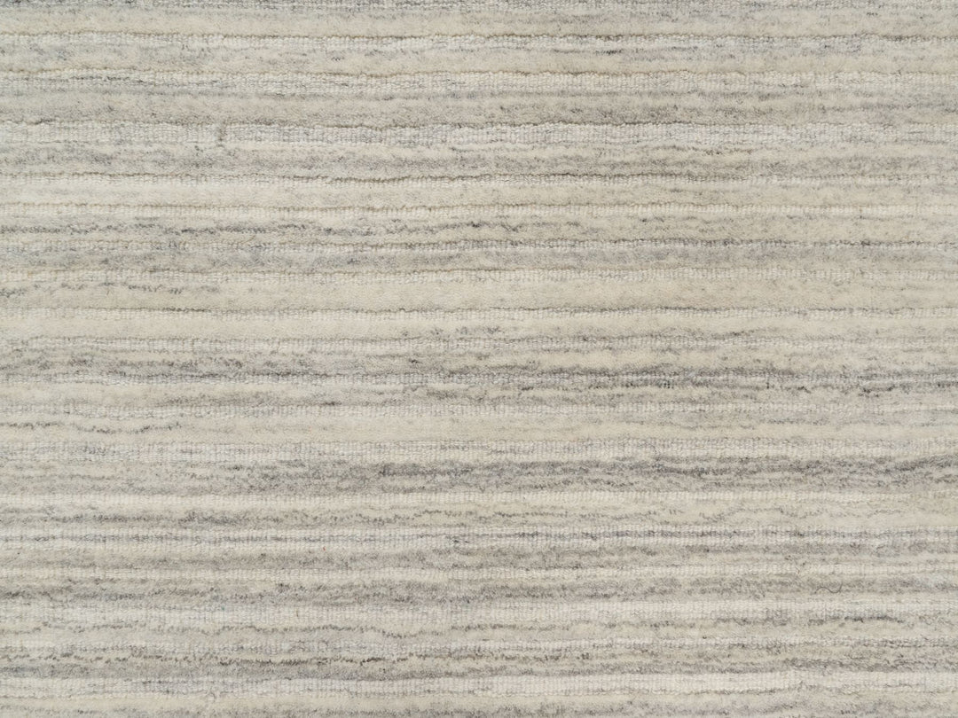 2'8" x 6'0" New Hand Loomed Beige Wool Runner Oriental Rug - MOA10290722