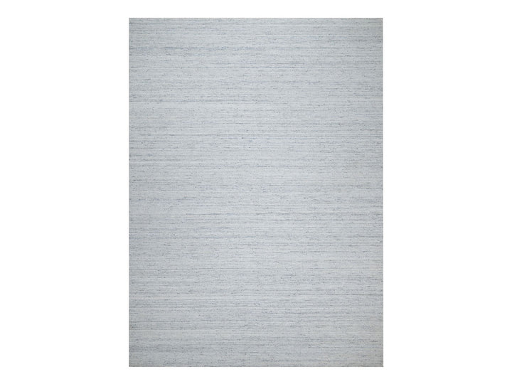 10'0" x 13'10" New Hand Loomed Grey Wool Rectangle Oriental Rug - MOA10290730