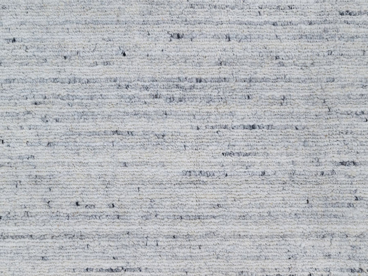 2'0" x 3'0" New Hand Loomed Grey Wool Rectangle Oriental Rug - MOA10290786