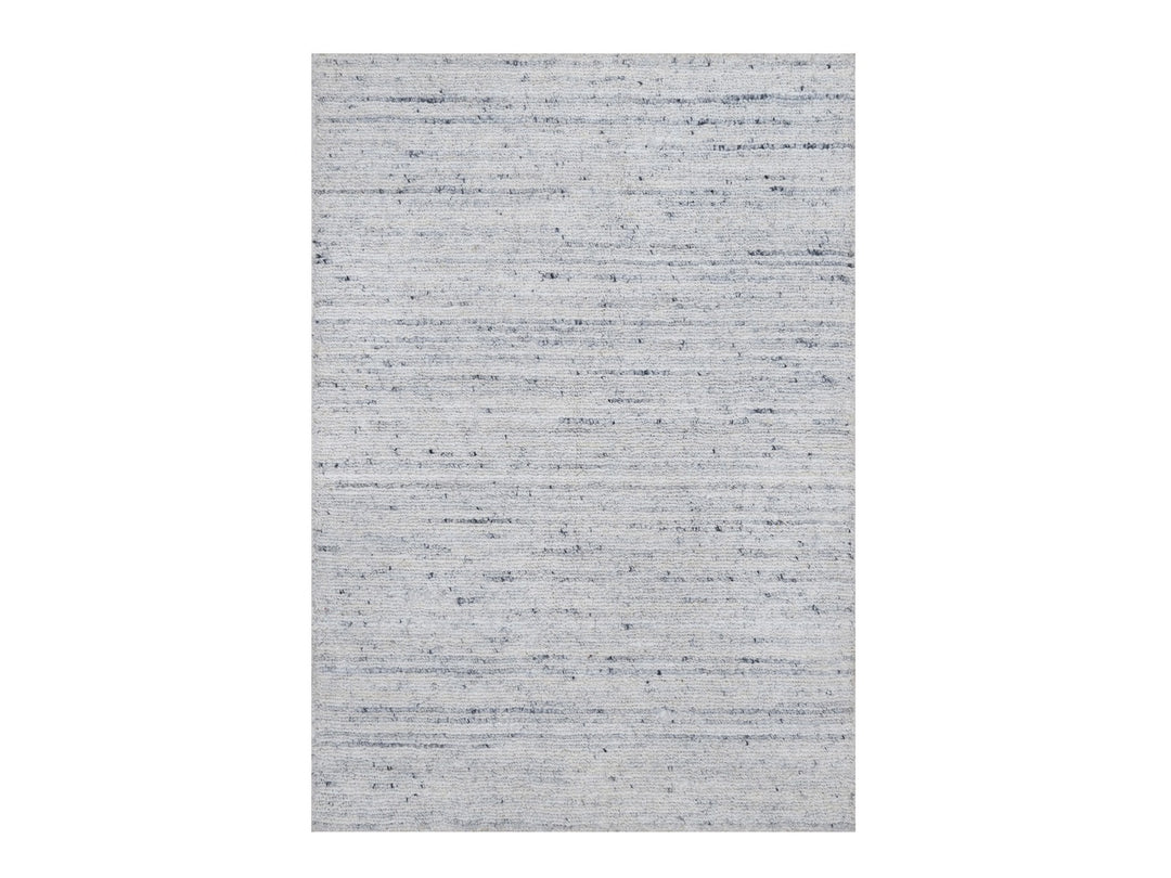 2'0" x 3'0" New Hand Loomed Grey Wool Rectangle Oriental Rug - MOA10290787