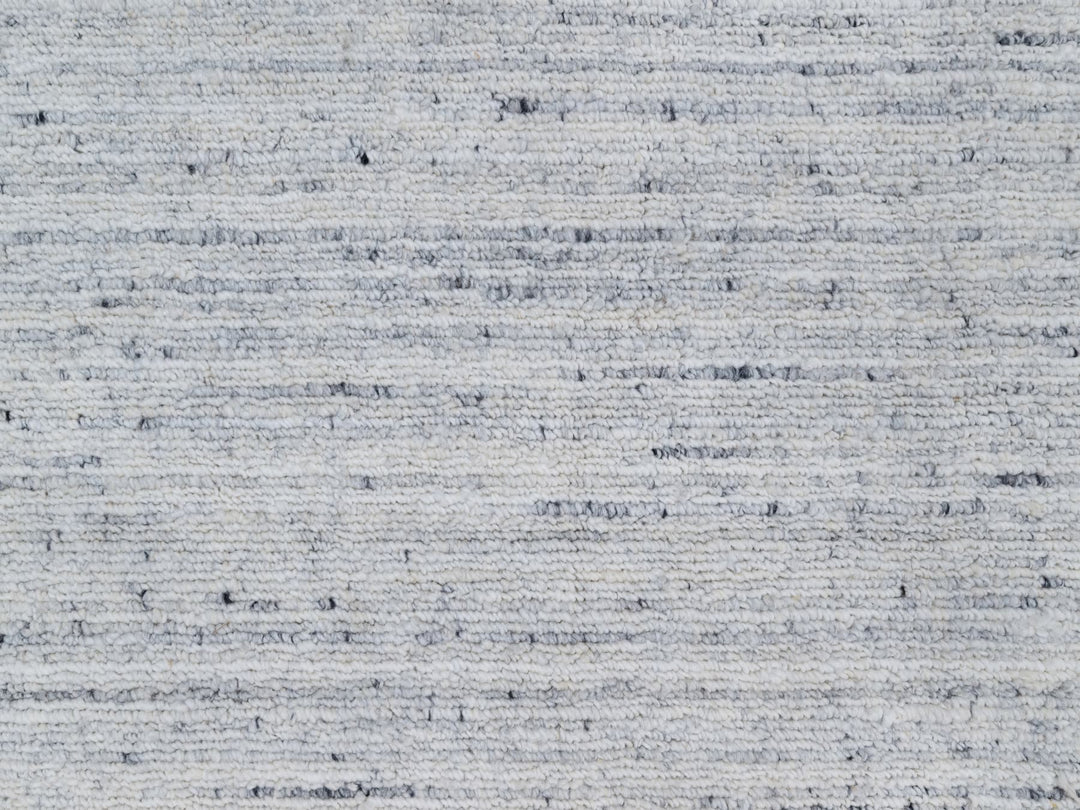 2'0" x 3'0" New Hand Loomed Grey Wool Rectangle Oriental Rug - MOA10290787