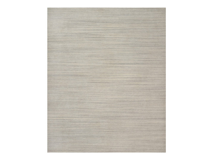 12'0" x 14'8" New Hand Loomed Beige Wool Rectangle Oriental Rug - MOA10290790