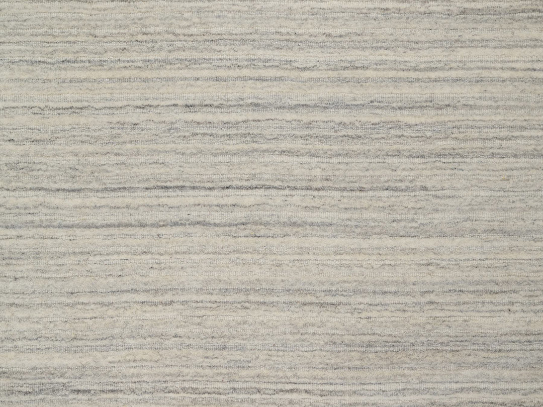 12'0" x 14'8" New Hand Loomed Beige Wool Rectangle Oriental Rug - MOA10290790