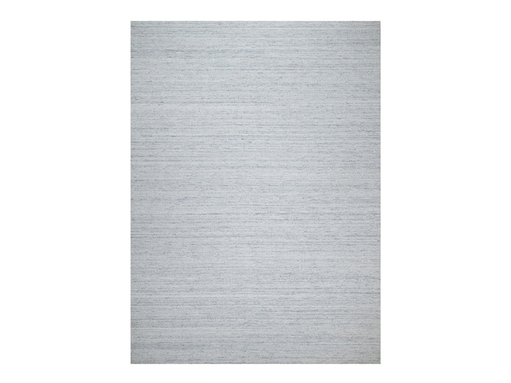 10'0" x 13'10" New Hand Loomed Grey Wool Rectangle Oriental Rug - MOA10290798