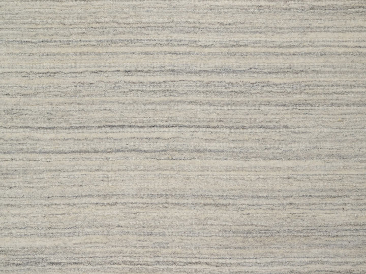 12'0" x 14'9" New Hand Loomed Beige Wool Rectangle Oriental Rug - MOA10290799