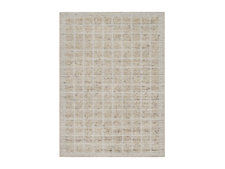 2'2" x 3'1" New Hand Loomed Ivory Wool Rectangle Oriental Rug - MOA10291067