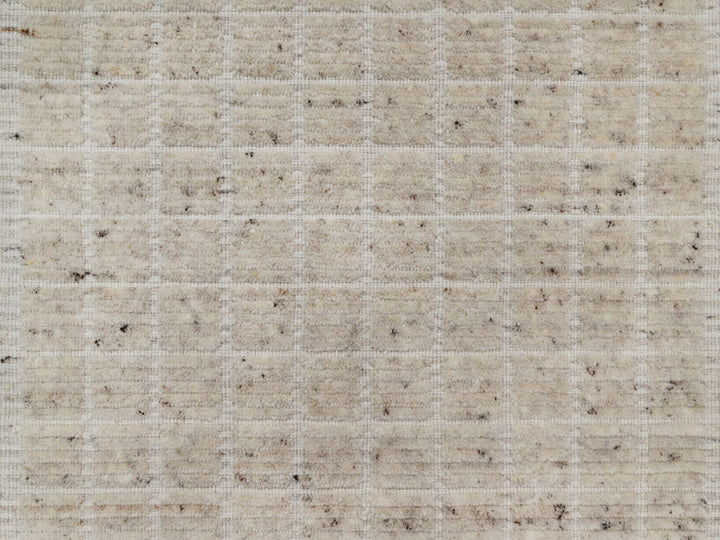 2'2" x 3'1" New Hand Loomed Ivory Wool Rectangle Oriental Rug - MOA10291067