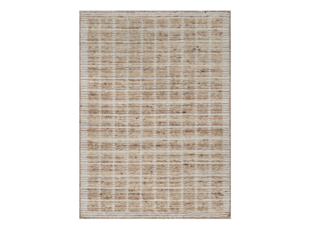 2'2" x 3'1" New Hand Loomed Brown Wool Rectangle Oriental Rug - MOA10291070