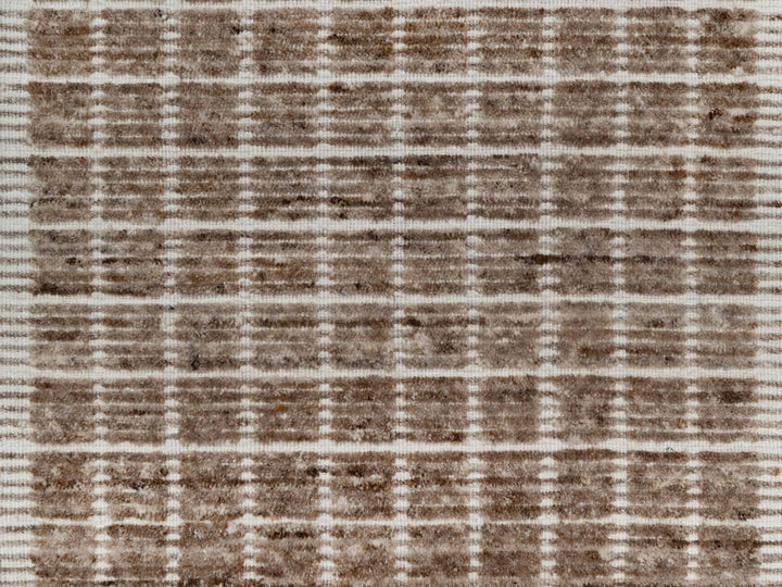 2'2" x 3'1" New Hand Loomed Brown Wool Rectangle Oriental Rug - MOA10291071