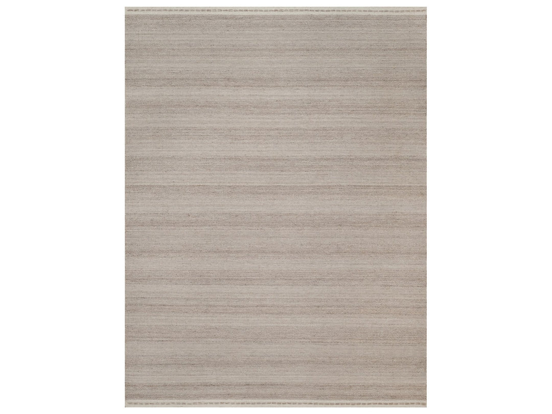 9'2" x 12'2" New Hand Woven Brown Wool Rectangle Oriental Rug - MOA10291119