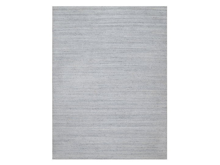 8'11" x 12'0" New Hand Loomed Ivory Wool Rectangle Oriental Rug - MOA10291183