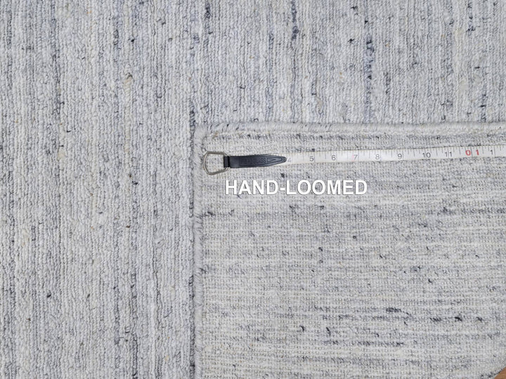 2'6" x 6'0" New Hand Loomed Ivory Wool Runner Oriental Rug - MOA10291185