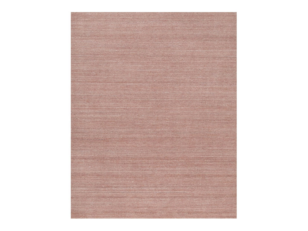 8'2" x 10'1" New Hand Loomed Pink Wool Rectangle Oriental Rug - MOA10291197