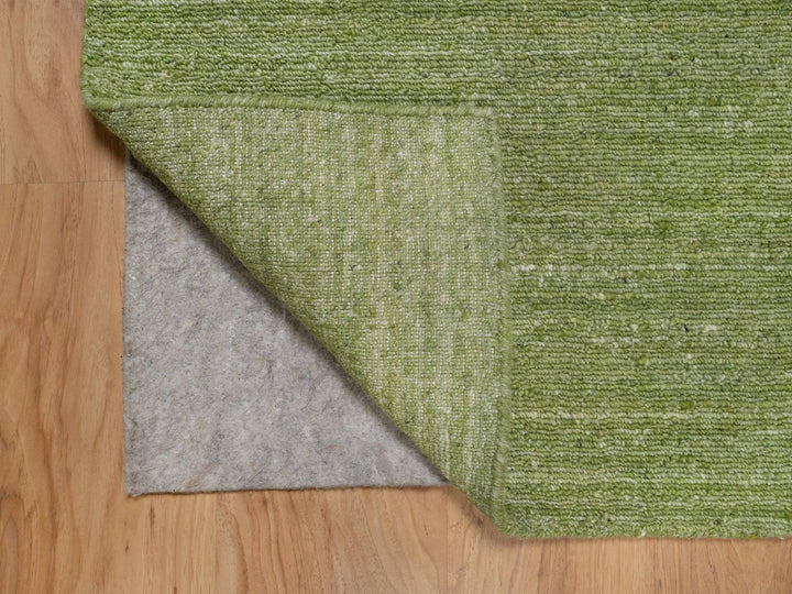 2'0" x 3'0" New Hand Loomed Green Wool Rectangle Oriental Rug - MOA10291199