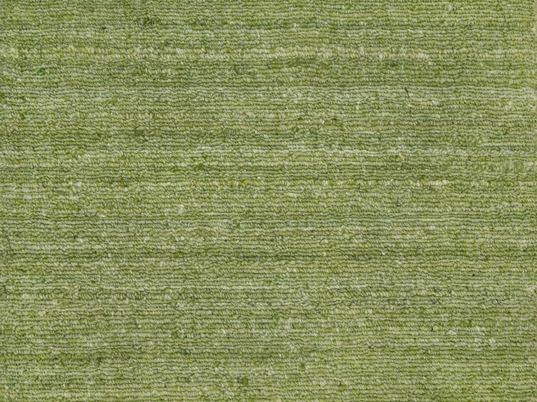 2'1" x 3'0" New Hand Loomed Green Wool Rectangle Oriental Rug - MOA10291200