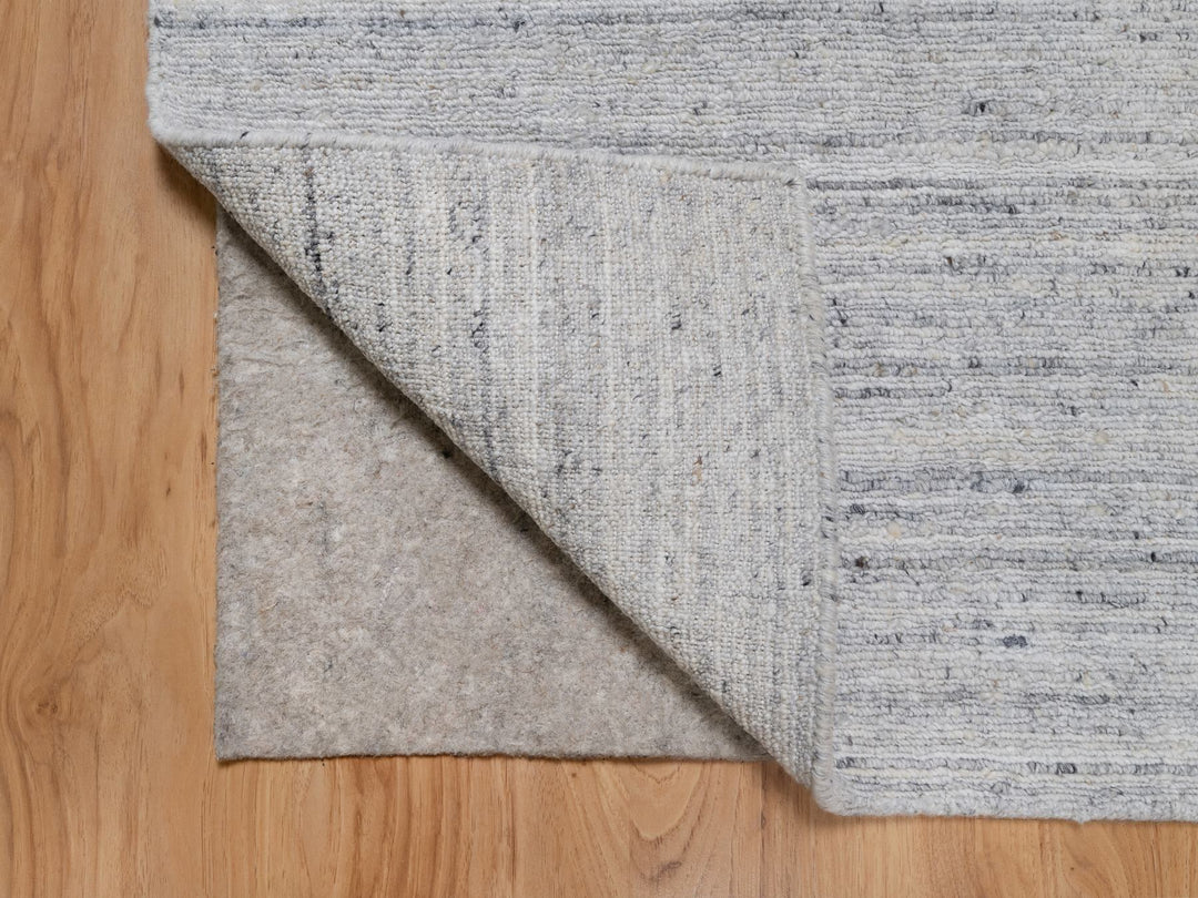 2'0" x 3'0" New Hand Loomed Ivory Wool Rectangle Oriental Rug - MOA10291202