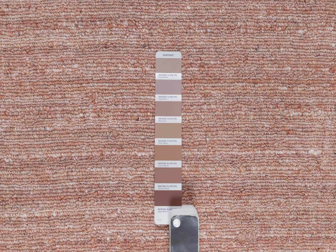 2'0" x 3'0" New Hand Loomed Pink Wool Rectangle Oriental Rug - MOA10291206